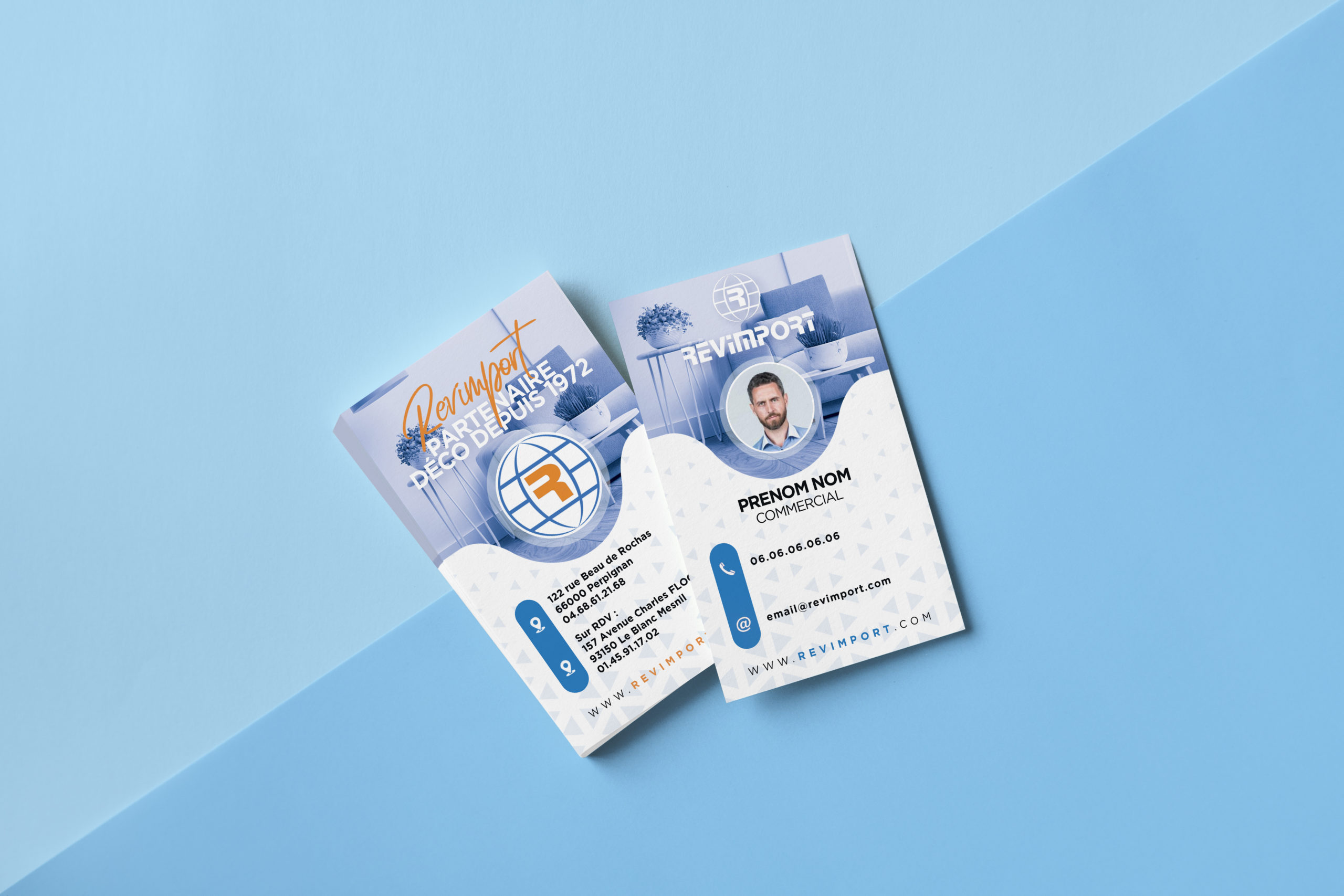 mockupcarte de visite