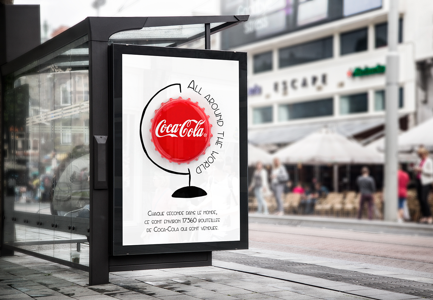 mockup globe